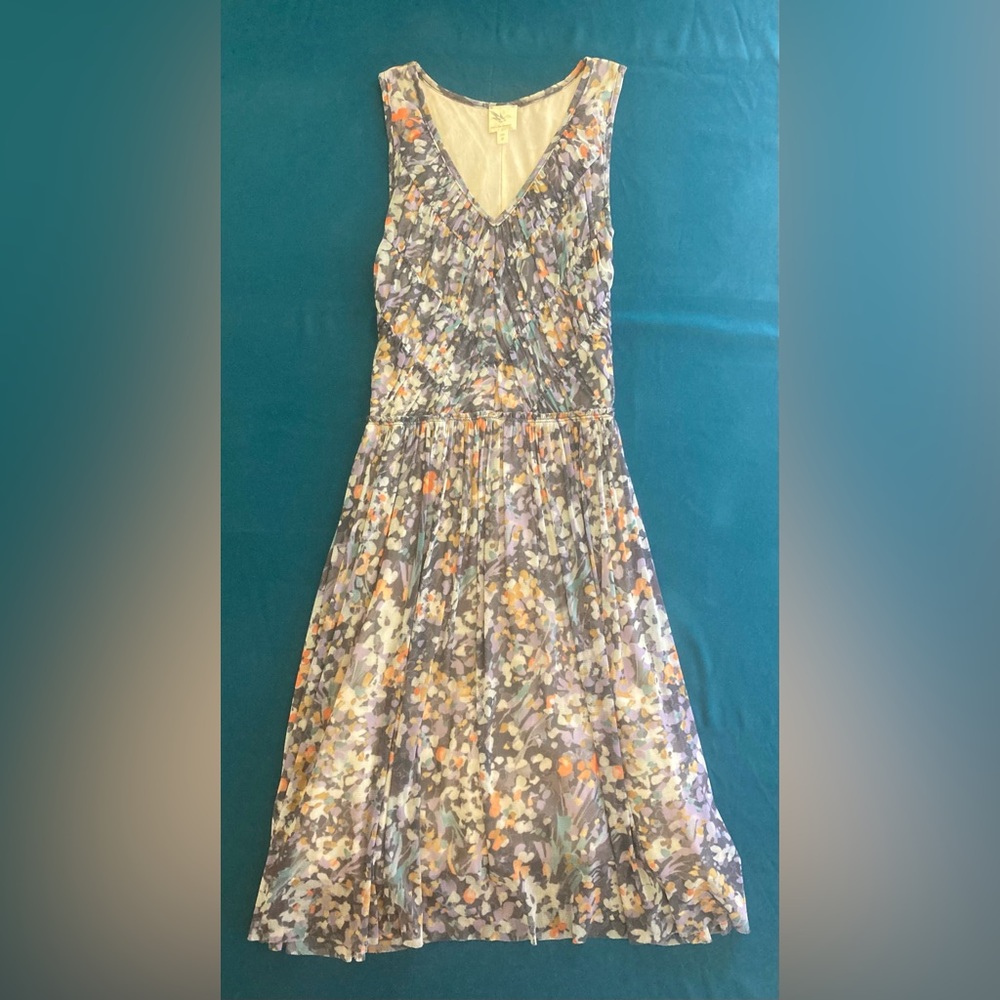Anthropologie Sleeveless Midi Dress, Size Medium